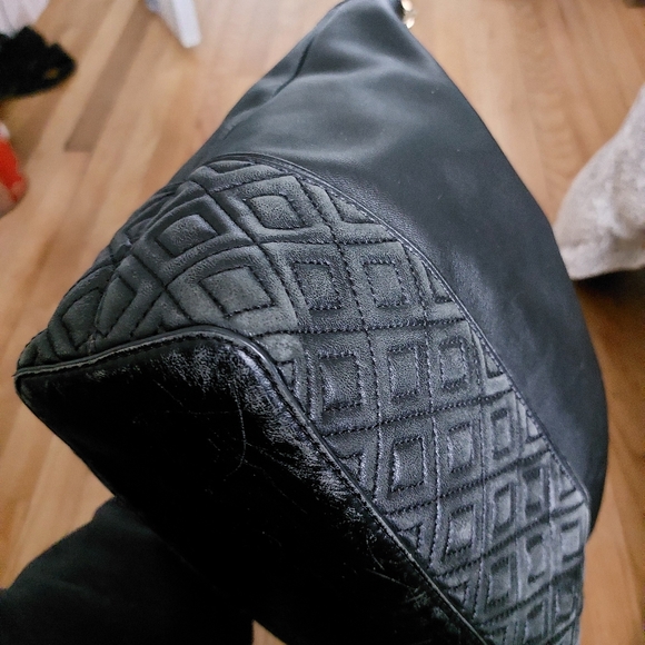 Tory Burch Fleming Hobo Bag Black Leather - Picture 7 of 15